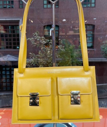 FRONT POCKETS SHOULDER BAG