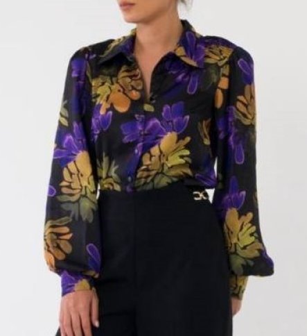 FLORAL PRINT BLOUSE