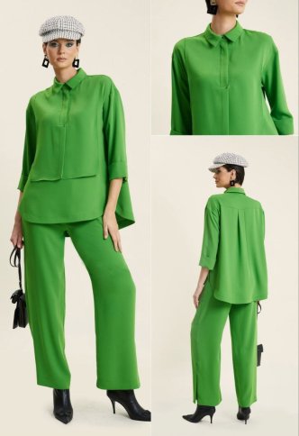 BIB STYLE SHIRT AND MATCHING PANTS