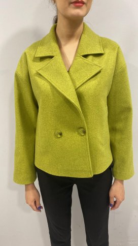 SHORT COLLARED JACKET