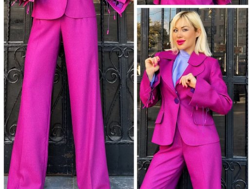 HIGH WAISTED FLARED PANTS